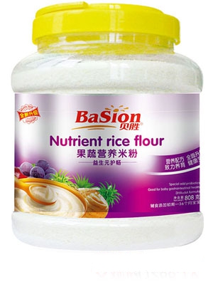 貝勝鐵鋅鈣果蔬營養米粉