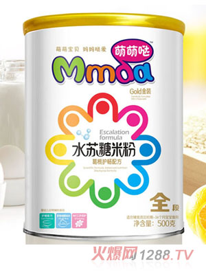 萌萌噠500克紙聽葛根護暢水蘇糖米粉