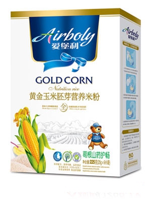 愛堡利淮山多維玉米胚芽米粉225g盒裝