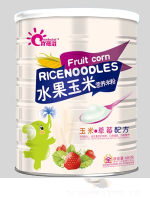 吖蓓滋玉米香橙配方水果玉米米粉