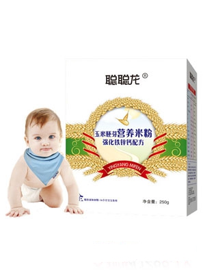 聰聰龍淮山薏米配方玉米胚芽米粉1段盒裝