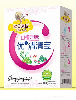 歐貝米拉AD鈣鐵鋅清清寶盒裝