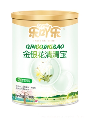 樂吖樂金銀花清清寶320g聽裝