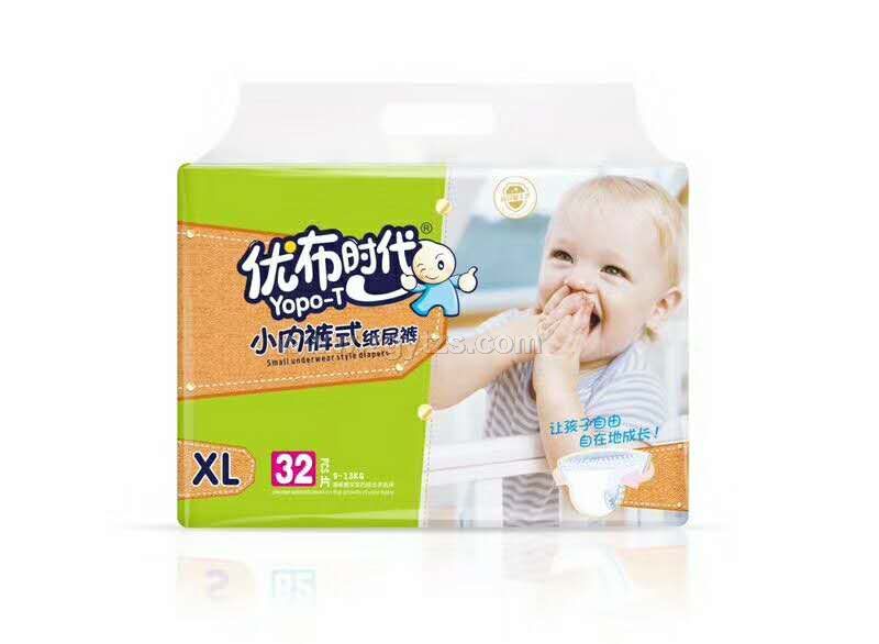 優布時代小內褲式紙尿褲XL32片