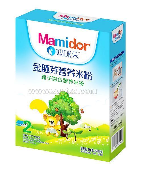 媽咪朵金胚芽蓮子百合營養(yǎng)米粉(盒裝)