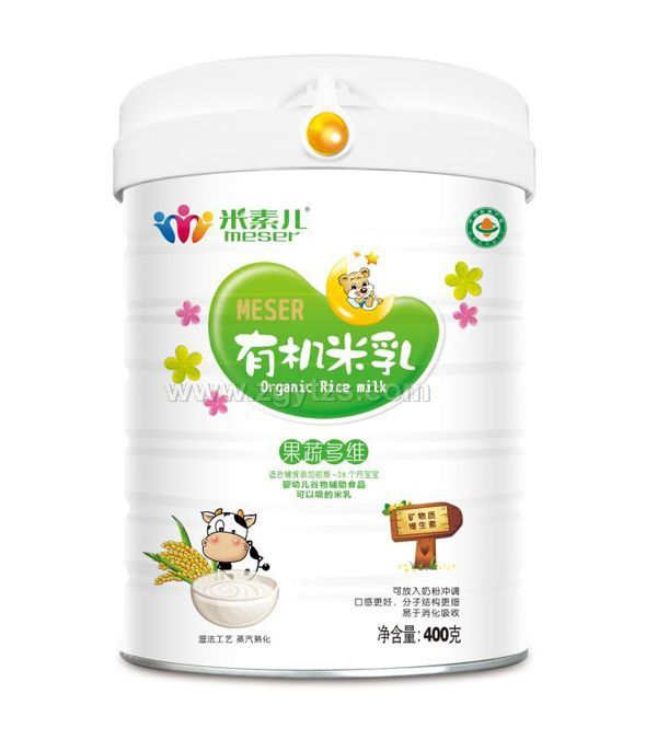 米素兒有機米乳-果蔬多維