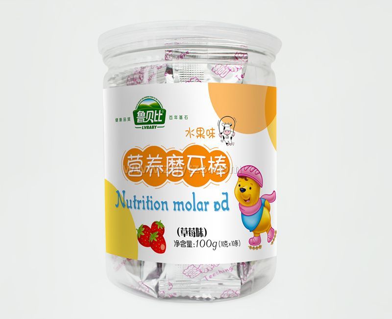 草莓味營養磨牙棒