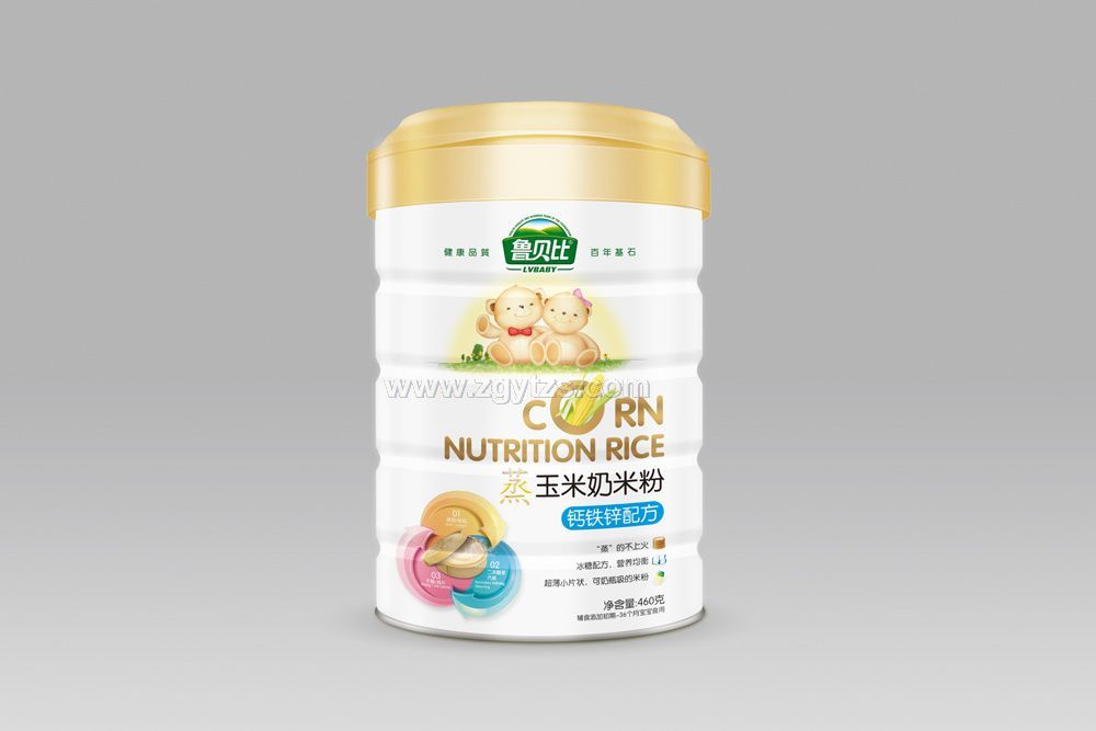 蒸玉米奶米粉-鈣鐵鋅配方聽裝