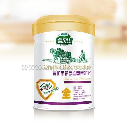 有機果蔬多維營養米粉聽裝