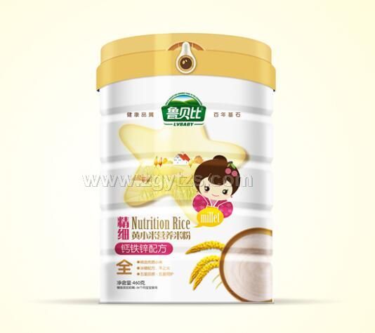 精細(xì)黃小米營(yíng)養(yǎng)米鈣鐵鋅配方聽裝