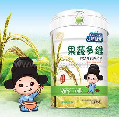 嬰幼兒營養(yǎng)米乳 果蔬多維 鐵桶裝