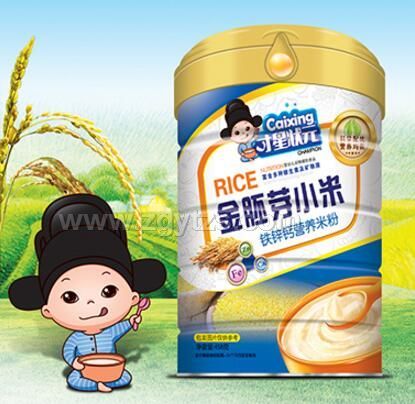 金胚芽小米(鐵鋅鈣營養米粉)鐵桶裝