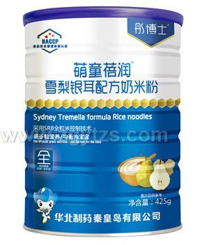 彤博士萌童蓓潤雪梨銀耳配方奶米粉罐裝