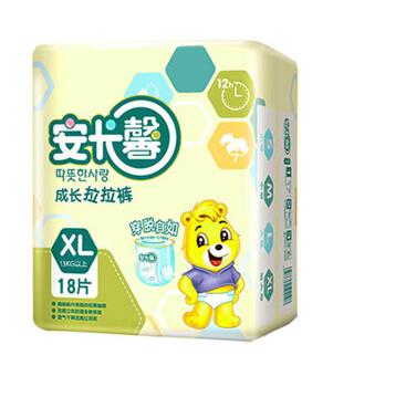 安卡馨兒童成長拉拉褲XL18