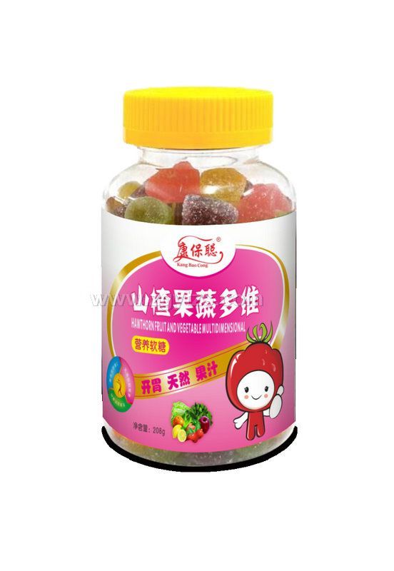康保聰山楂果蔬多維營養(yǎng)軟糖