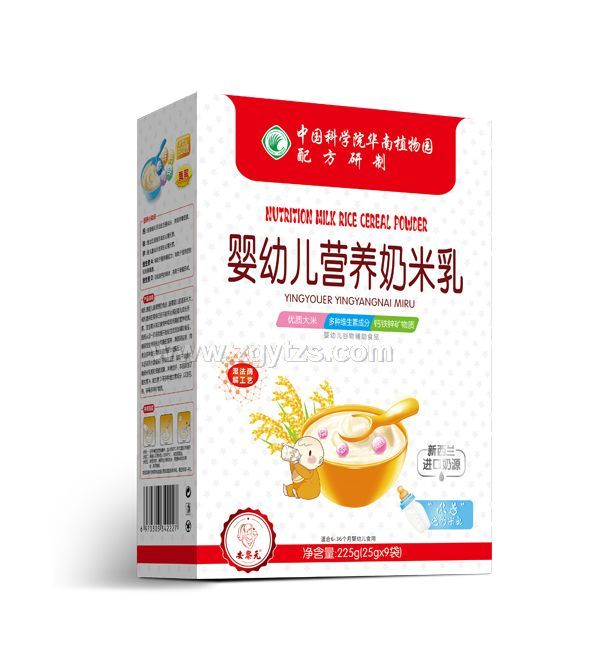 中科院嬰幼兒營養奶米乳
