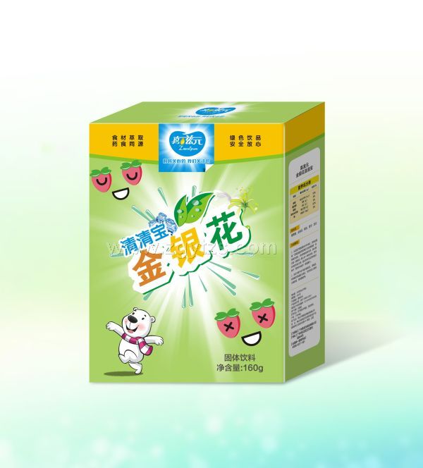 真滋元清清寶金銀花 盒裝