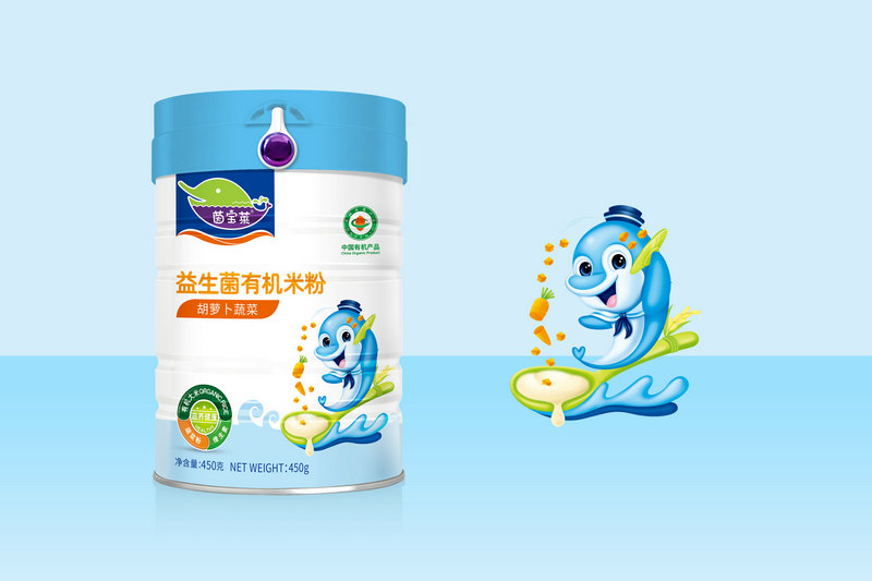 茵寶萊益生菌有機(jī)米粉胡蘿卜蔬菜