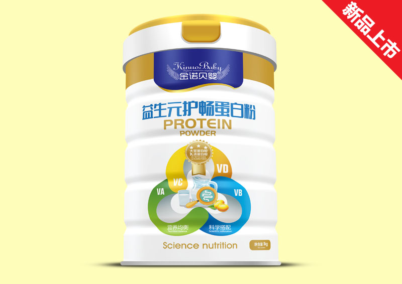 金諾貝嬰新蛋白粉圓聽-益生元護暢
