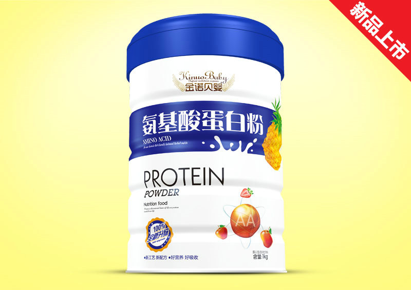 金諾貝嬰蛋白粉鐵聽-氨基酸