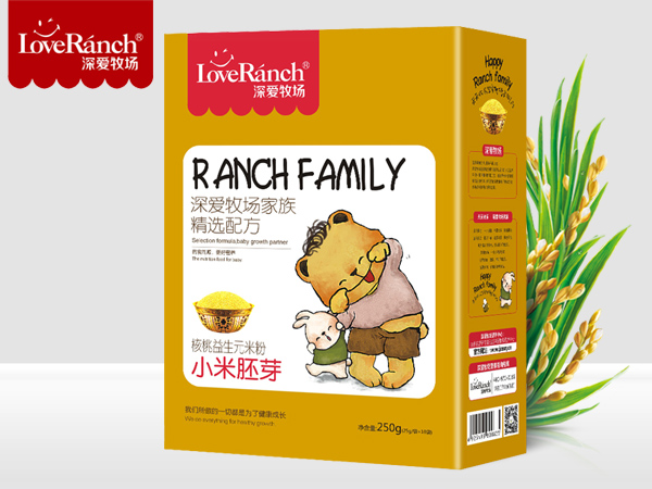 核桃益生元米粉—小米胚芽盒裝