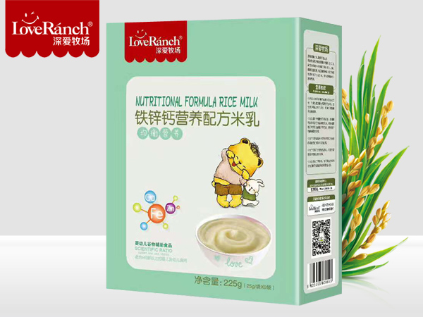鐵鋅鈣營養(yǎng)配方米乳盒裝