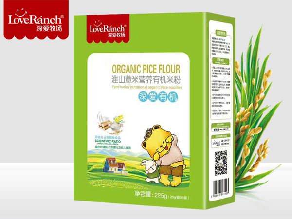 淮山薏米營養有機米粉盒裝