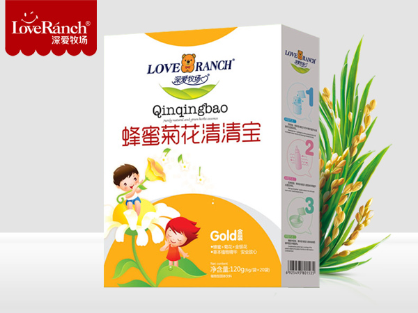 金裝蜂蜜菊花清清寶盒裝