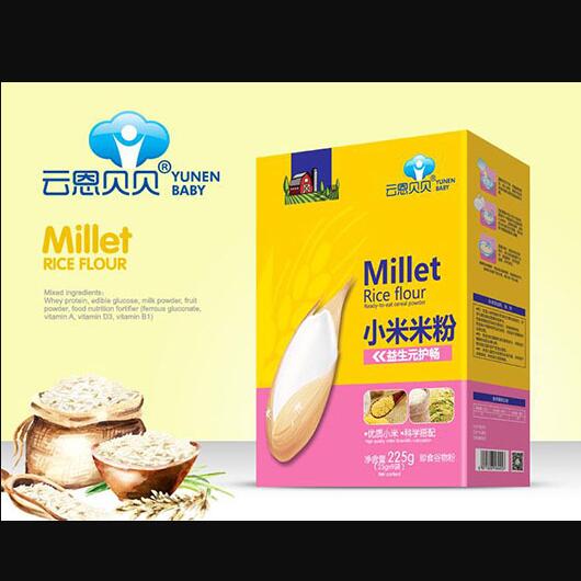 云恩貝貝益生元小米米粉盒裝