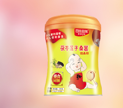 百娃益族茯苓蓮子桑葚微晶粉