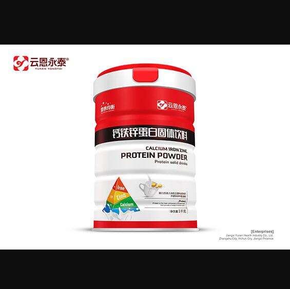 云恩永泰鈣鐵鋅蛋白固體飲料