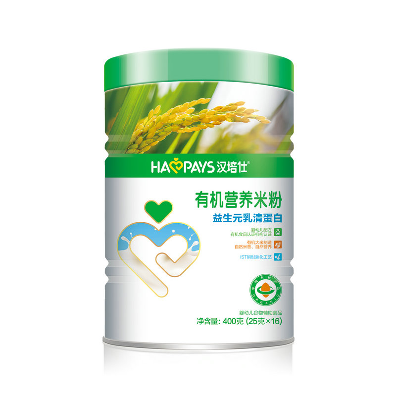 漢培仕鐵聽—有機米粉(益生元乳清蛋白)