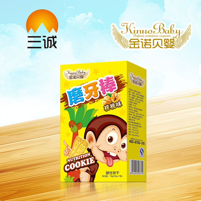 金諾貝嬰磨牙棒(核桃味)