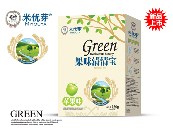 啟騰蘋果味果味清清寶盒裝