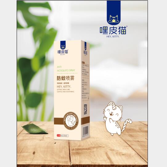 嘿皮貓防蚊噴霧