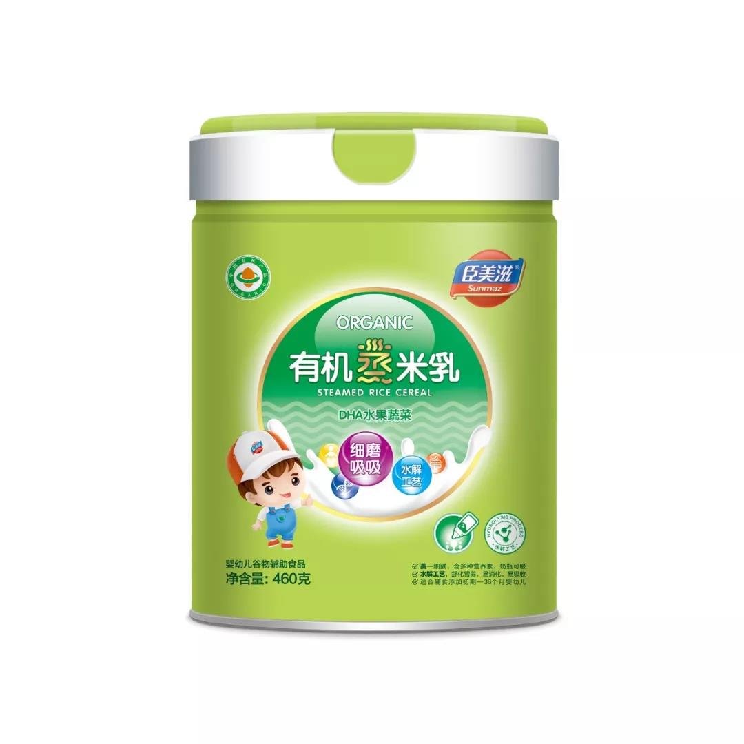 臣美滋有機蒸米粉水果蔬菜