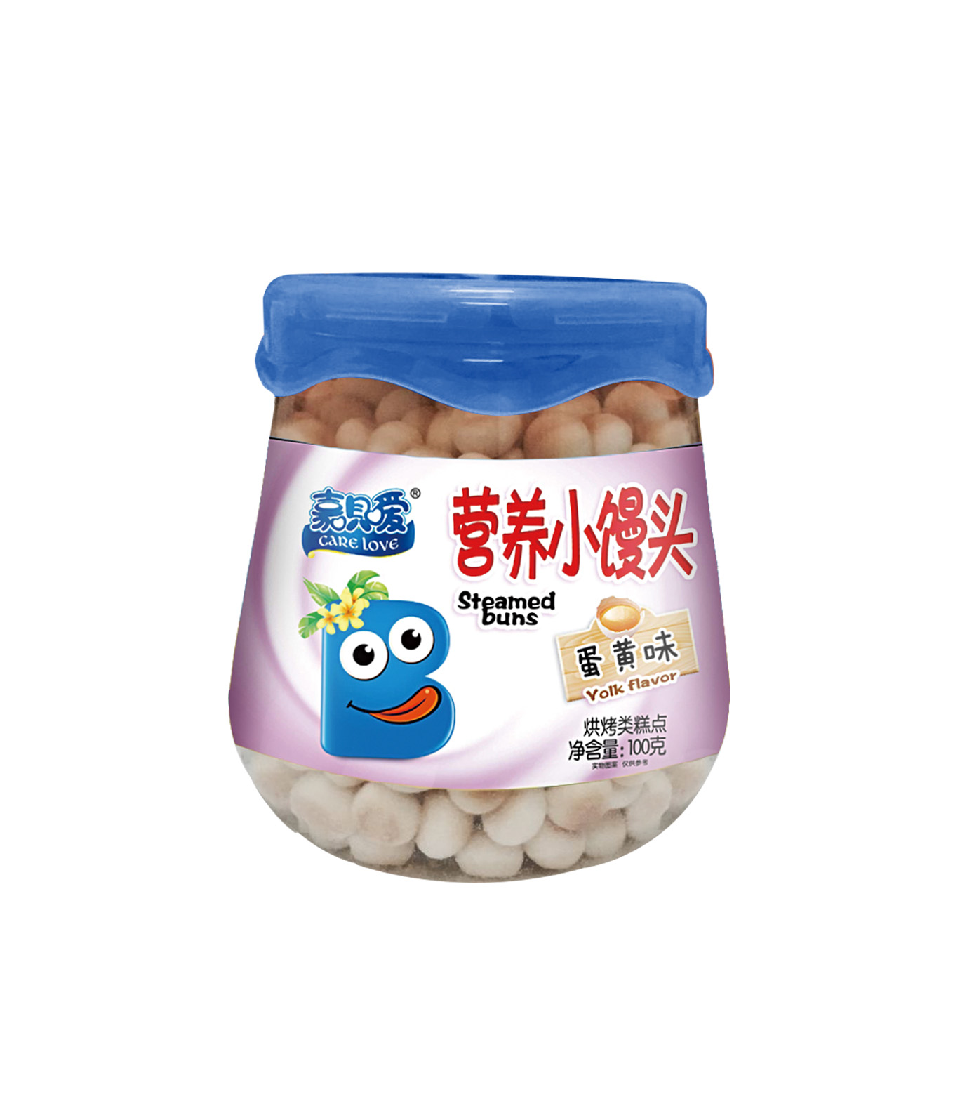 嘉貝愛(ài)蛋黃味營(yíng)養(yǎng)小饅頭