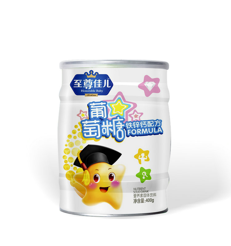 至尊佳兒鐵鋅鈣葡萄糖聽裝