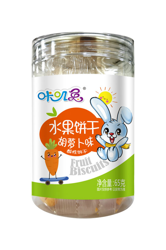 咔嘰兔胡蘿卜味水果餅干