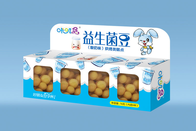 咔嘰兔酸奶味益生菌豆