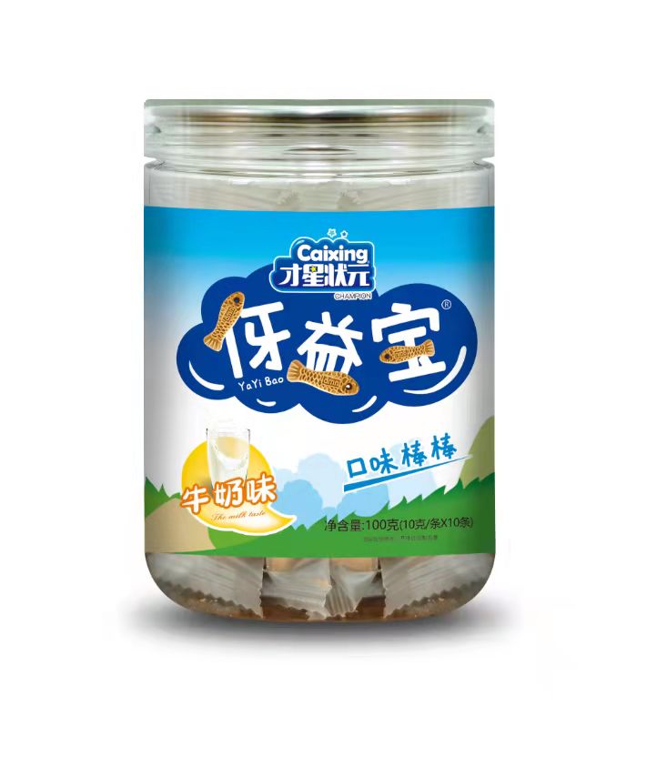 伢益寶口水棒棒牛奶口味