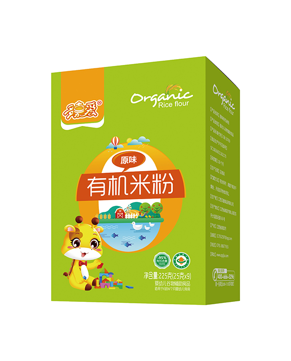 多嘉愛(ài)有機(jī)米粉盒裝(原味)