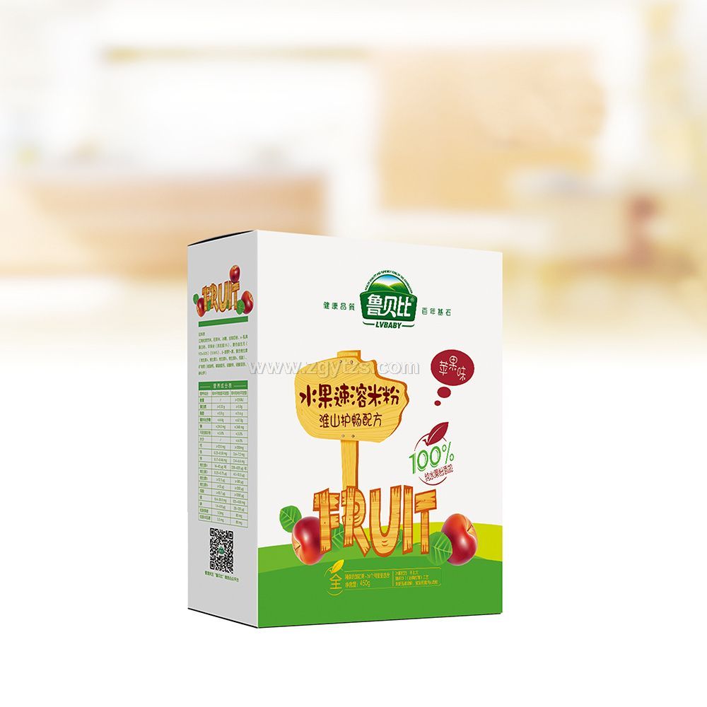 水果速溶米粉淮山護暢配方盒裝圖片