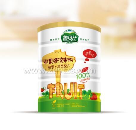 水果速溶米粉胡蘿卜蔬菜配方聽裝圖片