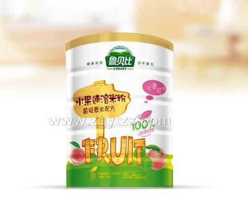 水果速溶米粉葛根薏米配方聽裝圖片