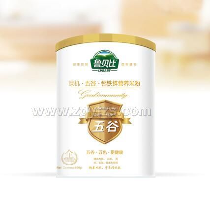 綠機五谷鈣鐵鋅營養米粉圖片