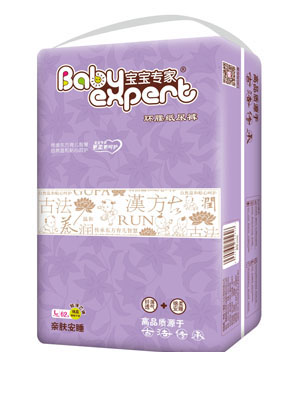 寶寶專家親膚安睡環(huán)腰紙尿褲L62