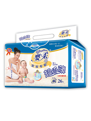 寶寶專家超級薄嬰兒紙尿褲M碼26片