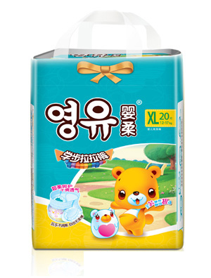 嬰柔學步拉拉褲XL碼20片