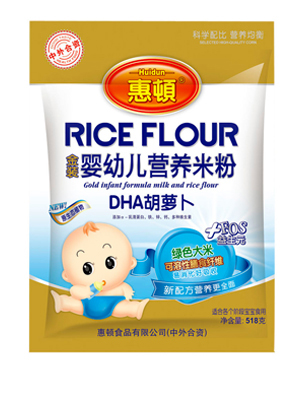 惠頓DHA胡蘿卜嬰兒米粉